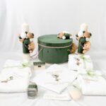 Set Trusou Catifea Ursulet Plus Olive - imagine 2