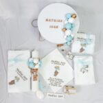 Set Trusou Botez Personalizat Ursulet white - imagine 2