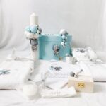 Set Trusou Botez Personalizat Elefant Fagure