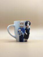Cana Personalizata 2 figurine si un copil - imagine 2