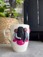 Cana personalizata o figurina si 2 copii - imagine 5