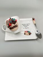 Set Ceasca Farfurie si Lingurita Nasi - imagine 4