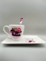 Set Ceasca Farfurie si Lingurita Nasi - imagine 2