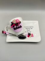 Set Ceasca Farfurie si Lingurita Nasi - imagine 6