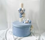 Set Cutie Trusou si Lumanare Catifea Ursulet plus - imagine 3