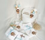 Set Trusou Botez Handmade Personalizat Leon parafina__10