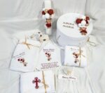 Set Trusou Botez Personalizat Ursulet Fluturi