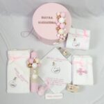 Set Trusou Botez Personalizat Lebada - imagine 3