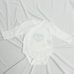 Body Bebeluși Alb – Brodat Personalizat cu Nume - imagine 2