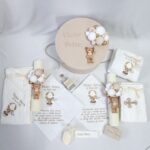 Set Trusou Catifea Ursulet Bej - imagine 2