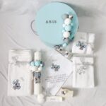 Set Trusou Botez Personalizat Elefant Fagure - imagine 2