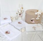Set Trusou Botez Personalizat Luna - imagine 5